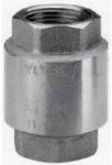 Solar VRY universele York veerbelaste keerklep met RVS veer. 3/4 binnendraad. Lengte 53mm. Messing.