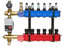 Komfort SBK verdeler type 4801 E-pomp boven aansluiting, 10 tot 145 l/u, 2-groeps