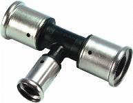 Henco T-stuk, 63mm x 50mm x 63mm kunststof (pers x pers x pers)