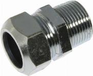 VSH Klem verzinkt puntstuk 15 mm x 1/2" buitendraad 6321251