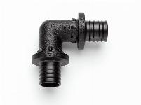 Rehau Rautitan PX fitting kunststof, knie koppeling 90gr, 16 x 16mm (schuif x schuif)