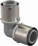 Uponor S-Press pers composiet knie 90� PPSU 40mm 1046386