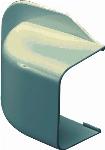 Canalit AC eindschot aircokanaal, opklembaar (snap), kunststof, PVC, hxb 50x65mm, wit RAL9010