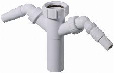 McAlpine PP inlaattule met (vaat)wasmachine-aansluiting wit 0055060