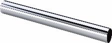 Viega messing muurbuis 1 1/4 chroom 104627