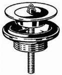 Viega simplexplug m. stop 6/4" z. koppeling chroom 103385