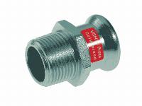 VSH XPress puntstuk staal 22mm x 1" pers x buitendraad 6206728