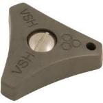 VSH Polaris gevelkraanknop met RVS schroef 4244075