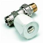 Comap EURO-SAR handbediende radiatorkraan 1/2" Recht. Buisaansluiting M22. T.b.v M28 knop