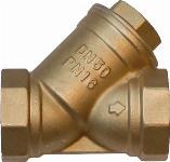 Watts SMY filter / waterfilter met RVS zeef, maaswijdte 0,4mm. 1 1/4 binnendraad. DN32. Messing.
