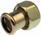VSH XPress koper 2-delige koppeling 42 mm x G 1 3/4" pers x binnendraad 4800281