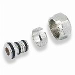 Comap aansluit koppeling 14 x 2mm - M22. Voor aluminium kunststof buis ( AKB / alu-pex )