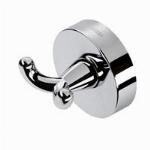 Geesa Luna handdoekhaak met 2 haken 60x50x60mm chroom 915515