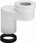 Viega sprongbocht 100/110 met sprong 120mm wit 340780
