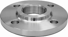 ZNB Draadflens DIN 2566, zwart, geboord, 1 1/2 ( 3/2 ), PN 16