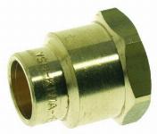 VSH Soldeer messing schroefbus 15 mm x 1/2" binnendraad 0606078