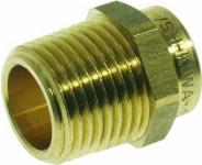 VSH Soldeer messing puntstuk 22 mm x 3/4" buitendraad 0606551