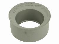 Wavin L-Inzetverloop Wadal PVC 50mmx40mm (lijmhouderxlijmmof) grijs 3104205040