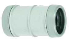 Wavin M-Overschuifmof Wafix PVC TPE 32mmx32mm (mof x mof) grijs 3100103000