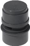 McAlpine Ventapipe beluchter met verloopring 40mm 32mm grijs 0055100