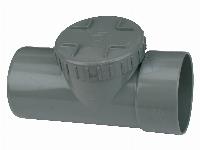 Wavin pvc ontst t-stuk 125 1xmof