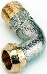 Comap radiator bocht koppeling 90gr. 1/2"