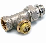 Comap thermostatische radiatorkraan met vaste Kv waarde type 809 1/2" recht tbv M28 kop 7000501