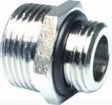 Thermrad rechte koppeling, verloopnippel 1/2" x 3/4" (buitendraad x buitendraad)