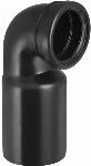 Geberit closetafvoerstuk haaks 90/90x230mm. 366.925.16.1
