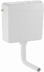 Geberit laaghangend reservoir 6/9 liter spoel/stop wit 123105111