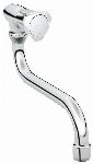 Grohe, Costa, L, tapkraan, met beluchter, met greep, wand, bovendeel niet keramisch, draaibaar onder, 225mm, messing