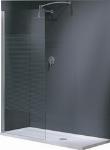 Novellini Lunes H inloopdoiuche 1950 x 1000mm profiel mat chroom 6mm glas helder LUNESH100-1B