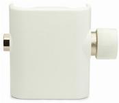 Vasco H-onderblok rechte onderkant haaks 1/2" (15), 3/4" Euroconus, ��npijp, tweepijp, RAL9016 118200100009016