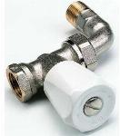 Comap EURO-SAR handbediende radiatorkraan type 409UCB. 1/2" recht met bocht 7001027