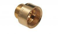 VSH messing verloopnippel 3/4" binnendraad x 1/2" buitendraad 0452540