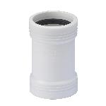 Wavin Wafix PP fitting, PP steekmof 50 x 50mm wit