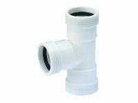 Wavin Wafix fitting, PP T-stuk 88,5gr,32mm (3x manchet) wit