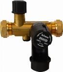 Pentec inlaatcombinatie UBIC. 22mm knel maximale werkdruk 8 bar 1203-0-08-01