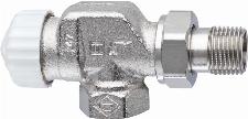 Heimeier V-Exact II voorinstelbare thermostatische radiatorkraan 1/2" haaks verkeerd tbv M30 kop 371002000