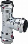 Viega Prestabo T-stuk, 22mm x 15mm x 15mm staal (pers x pers x pers)