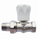 Herz GP handbediende radiatorkraan 1/2" recht 1552321