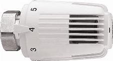 Herz thermostaatkop wit M28 x 1,5. Met vloeistof voeler 1726006