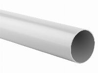 Wavin Hwa kunststof buis PVC-U buiseind x buiseind 80x1.5mm wit 4000208006