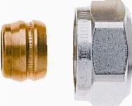 Heimeier aansluit koppeling CV / koper 15mm - 3/4" euroconus 383115351