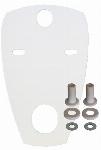 De Beer Basic geluidsisolatieset voor urinoir 5mm met bevestigingsmateriaal 125160001