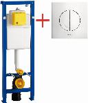 Wisa XS inbouwreservoir met frontbediening met Argos bedieningspaneel wit 8050452712