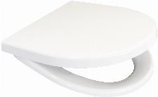 Wisa D-Star closetzitting met deksel, quick-release wit 1409263401