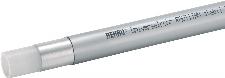 Rehau Rautitan Stabil meerlagenbuis glad, 32x4.7mm, 3 lagen, aluminium, PE, flexibel, buis grijs, 25m