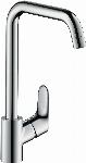 Hansgrohe Focus keukenkraan 260 m. hoge draaibare uitloop instelbaar 110�, 150� en 360� chroom 31820000