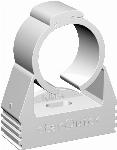 Walraven StarQuick, Beugel, 1-delig, 40-44mm, 1 1/4", DN32, PA6, wit (voor alle soorten buis)